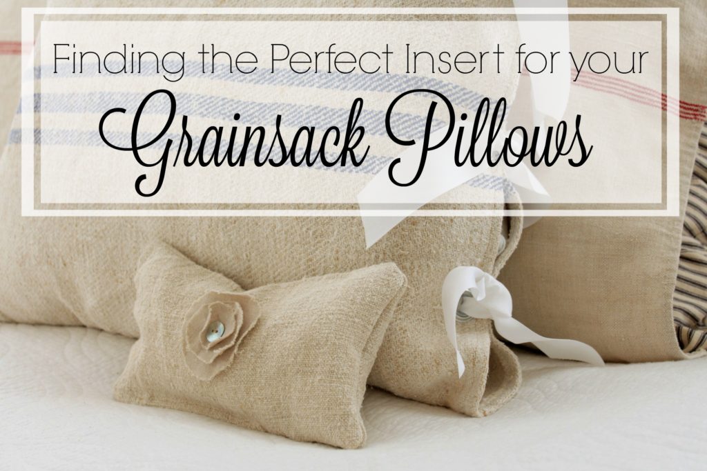 grainsack pillow