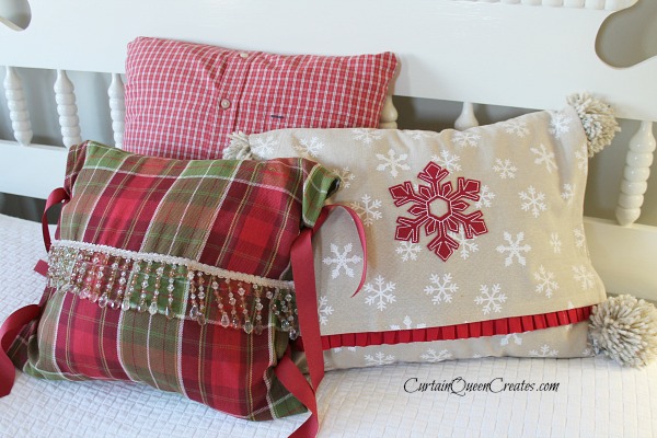 Christmas season pillow form